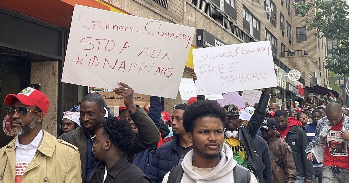 Field photograph from the UNGA 81 protest activity report, New York City